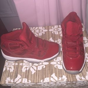 Red Patent Leather Jordans “11s”